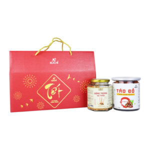 ĐÔNG TRÙNG HẠ THẢO CAO CẤP - TÁO ĐỎ HỘP QUÀ TẶNG