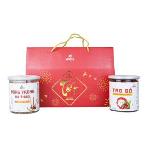 Alternative view of ĐÔNG TRÙNG HẠ THẢO SẤY KHÔ – TÁO ĐỎ KOCHI HỘP QUÀ TẶNG