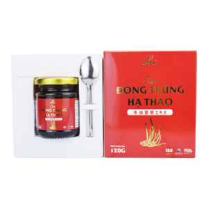 Alternative view of HỘP QUÀ TẶNG - CAO ĐÔNG TRÙNG HẠ THẢO + 02 TÁO ĐỎ