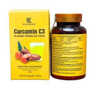 CURCUMIN C3 VỊ ĐÔNG TRÙNG HẠ THẢO HỘP 100G - Ảnh 3