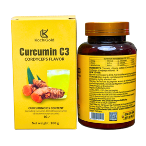 Alternative view of CURCUMIN C3 VỊ ĐÔNG TRÙNG HẠ THẢO HỘP 100G