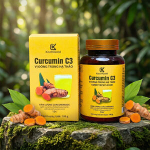 CURCUMIN C3 VỊ ĐÔNG TRÙNG HẠ THẢO HỘP 100G