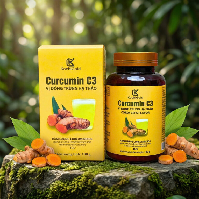 CURCUMIN C3 VỊ ĐÔNG TRÙNG HẠ THẢO HỘP 100G