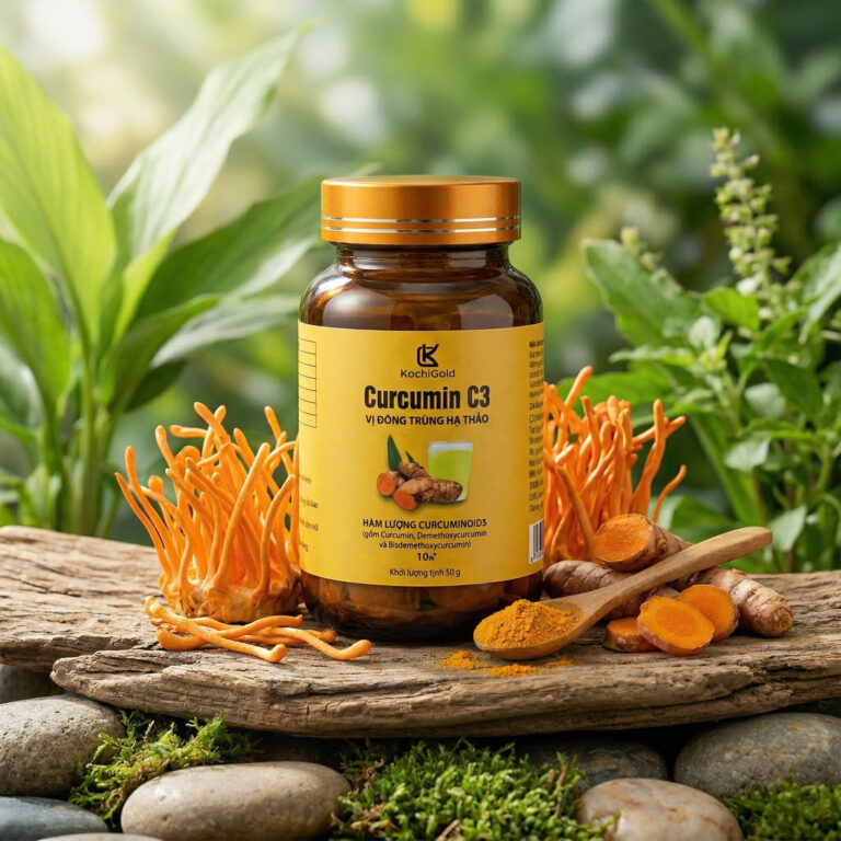 CURCUMIN C3 VỊ ĐÔNG TRÙNG HẠ THẢO HỘP 50G