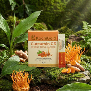 Alternative view of CURCUMIN C3 VỊ ĐÔNG TRÙNG HẠ THẢO KOCHIGOLD HỘP 60G