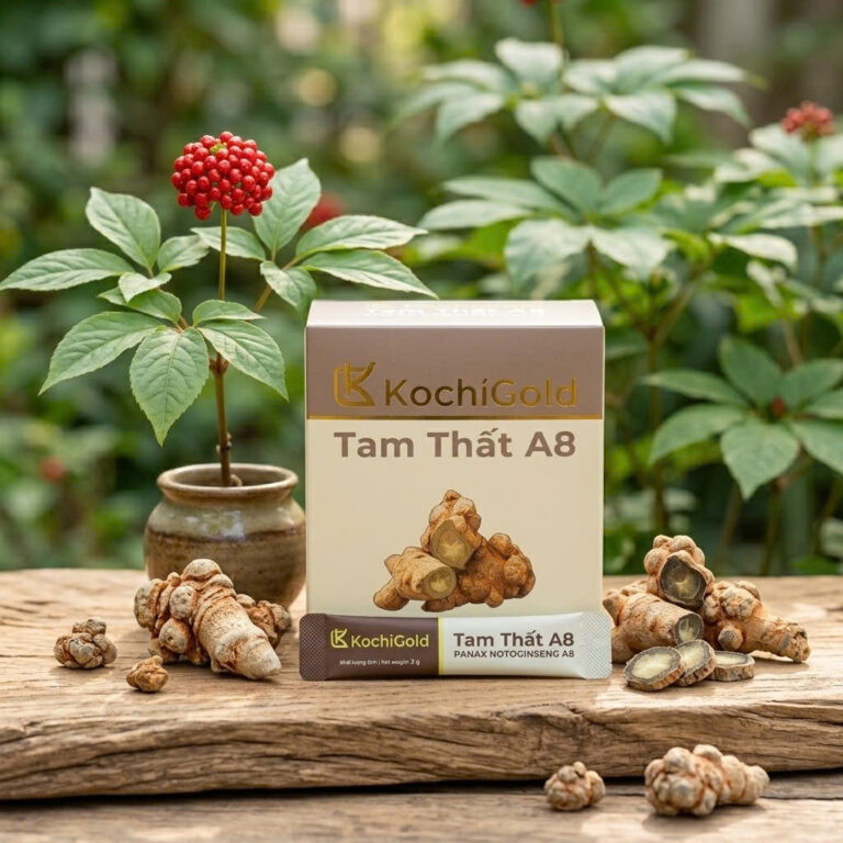 TAM THẤT A8 DẠNG BỘT HỘP 90 G (30 GÓI)